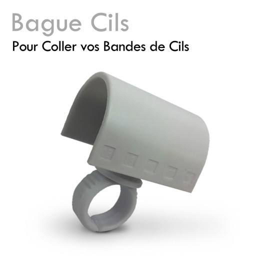 Bague Cils - extension de cils - coller bandes adhésives cils