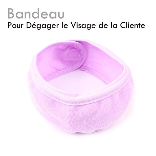 Bandeau idéal pour dégager le front et le visage