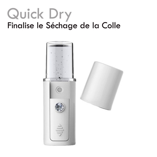 Quick dry séchage colle extension de cils réduction vapeurs