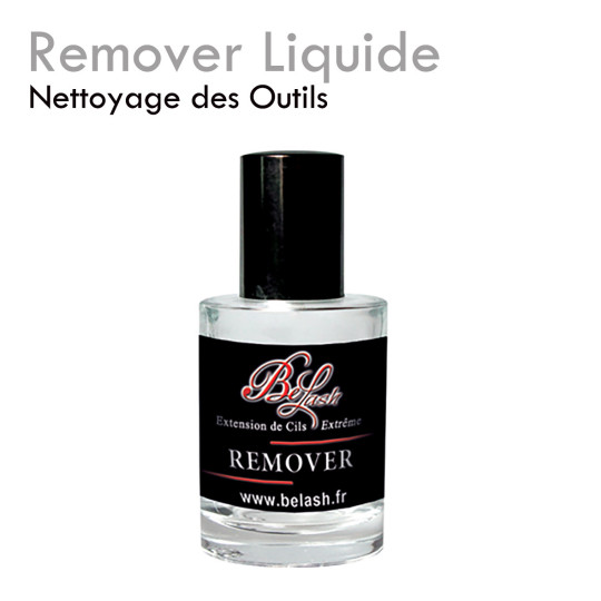 Remover Liquide pour nettoyer les outils dissolvant extension de cils