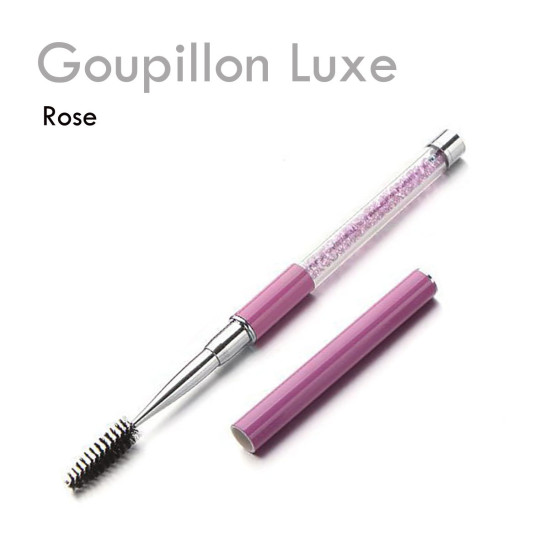 Goupillon Luxe cils extensions de cils entretien quotidien élégant cristal manche capuchon brosse