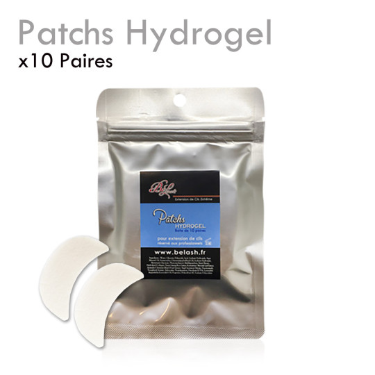 Patchs HYDROGEL Extension de Cils protection repulpant boite de 10 paires