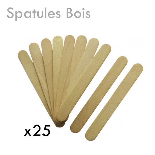 Spatules Bois épilation pratique hygiénique jetable facile