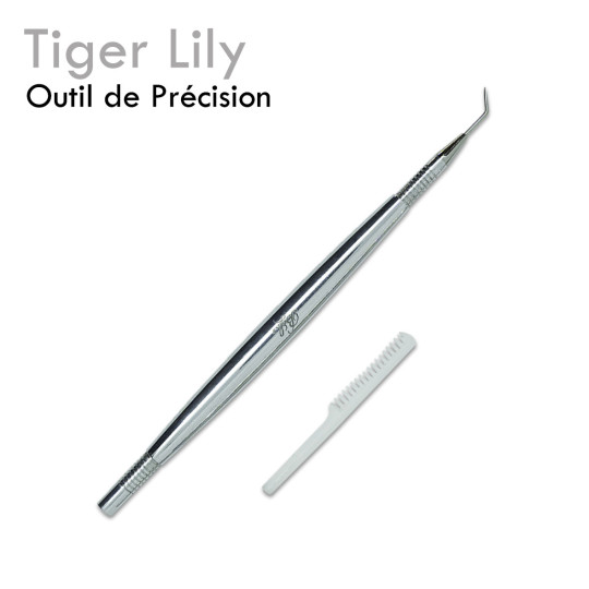 Tiger Lily pointe séparer isoler positionner demeler extension de cils