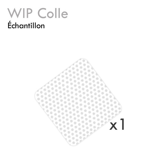 Échantillon WIP extension de cil nettoyer la colle sans peluche carré 