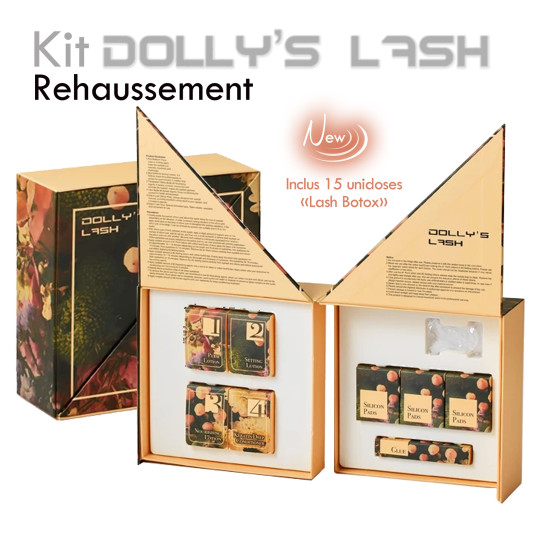 Kit Dolly's Lash Unidoses rehaussement de cils lash lift keratine 