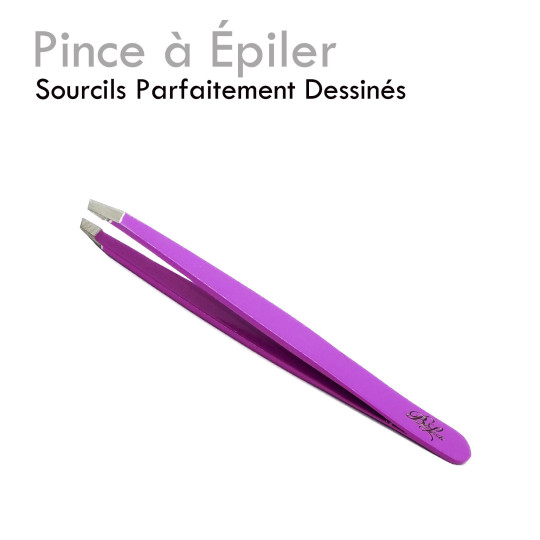 Pince à Épiler acier sourcils parfaits épilation matériel professionnel regard extension de cils