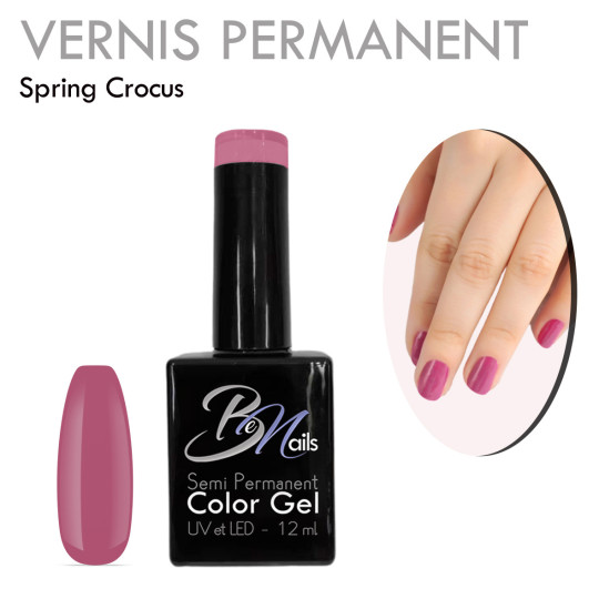 Vernis Semi Permanent Ultra Haute Tenue et Couvrance Optimale. Couleur Tendance rose corail - Meilleur Qualité