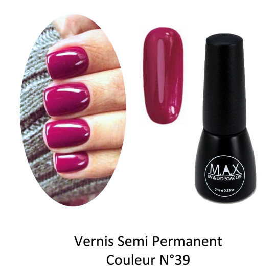 Vernis Semi Permanent Max en Destockage - 7ml