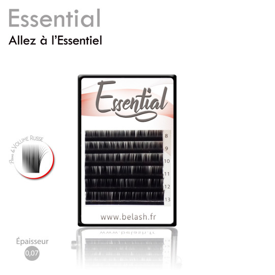 Essential Volume Russe L'Extension de Cils format Mini pour aller à l'Essentiel Pose Occasionnelle ou Petit Budget