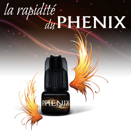 Colle Phénix pour Extension de Cils ultra longue tenue, la plus rapide avec séchage instantanée, très résistante à l'humidité