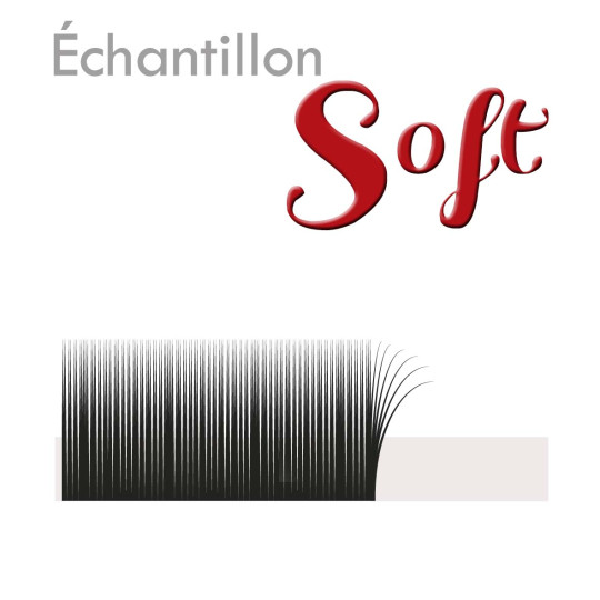 Échantillon de Cils, Découvrez les Soft pour Extension Cil à Cil